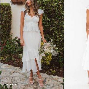 Show me your Mumu Reese Ruffle Dress